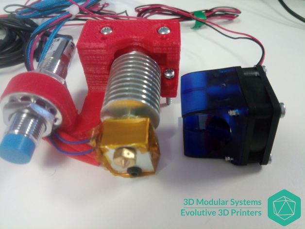 Scalar - E3D Hot end Support for Scalar family 3D Printers