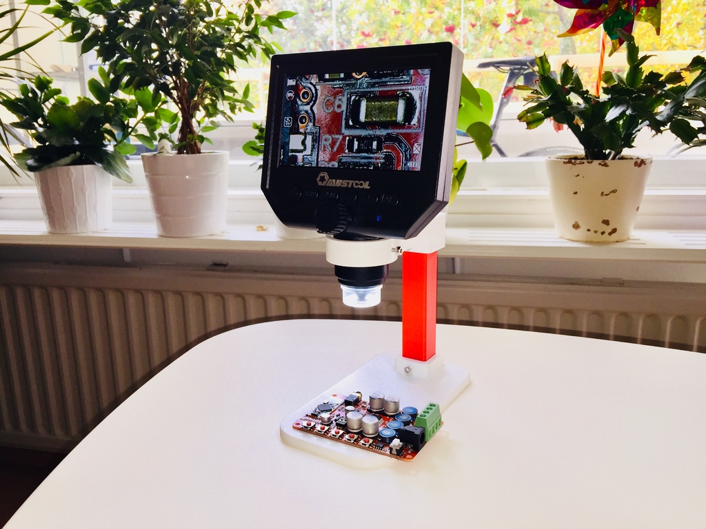 Simple Electric Microscope Stand