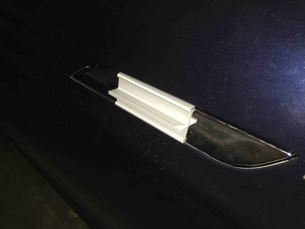 Tesla Model S Door Handle Fix/Prop for Non-Retracting Handles