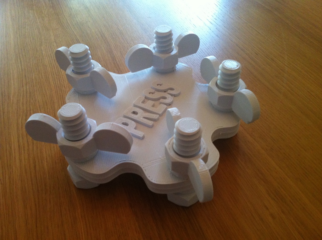 A Flower Press Called PRESS