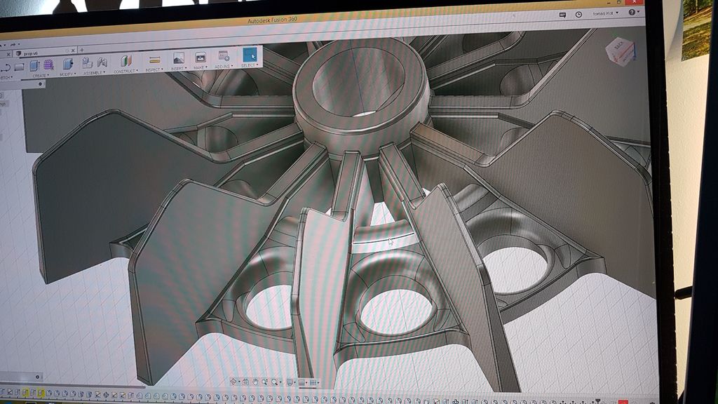 Air Compressor Motor Fan Blade