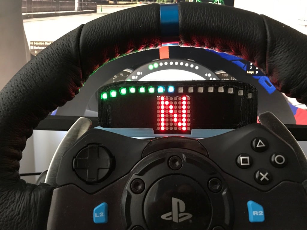 Sim Racing Dash (Revs and Gear)