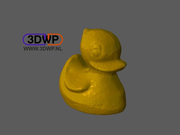 Rubber Ducky (Plastic Duck 3D Scan)