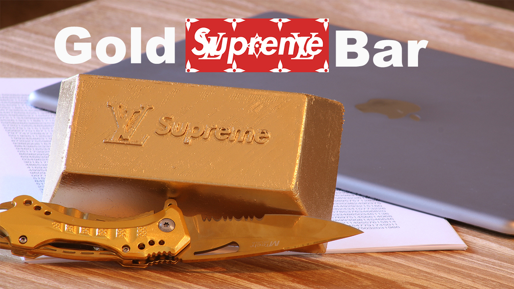 supreme gold bar