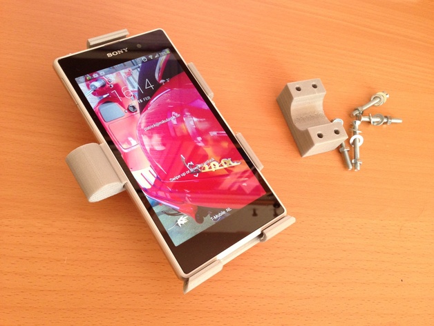 Bicycle holder for a Sony Xperia Z1