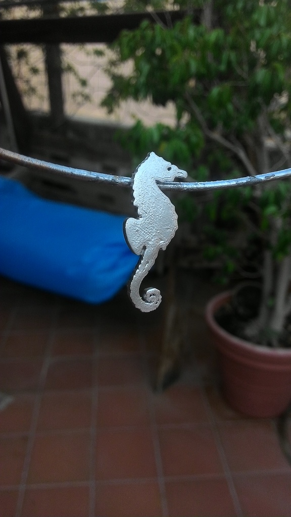 Seahorse pendant/keychain by TDesign