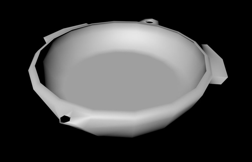Oil Drain Pan (Low Poly)