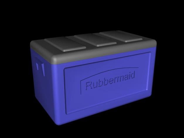 Rubbermaid and Coleman cooler 1/10
