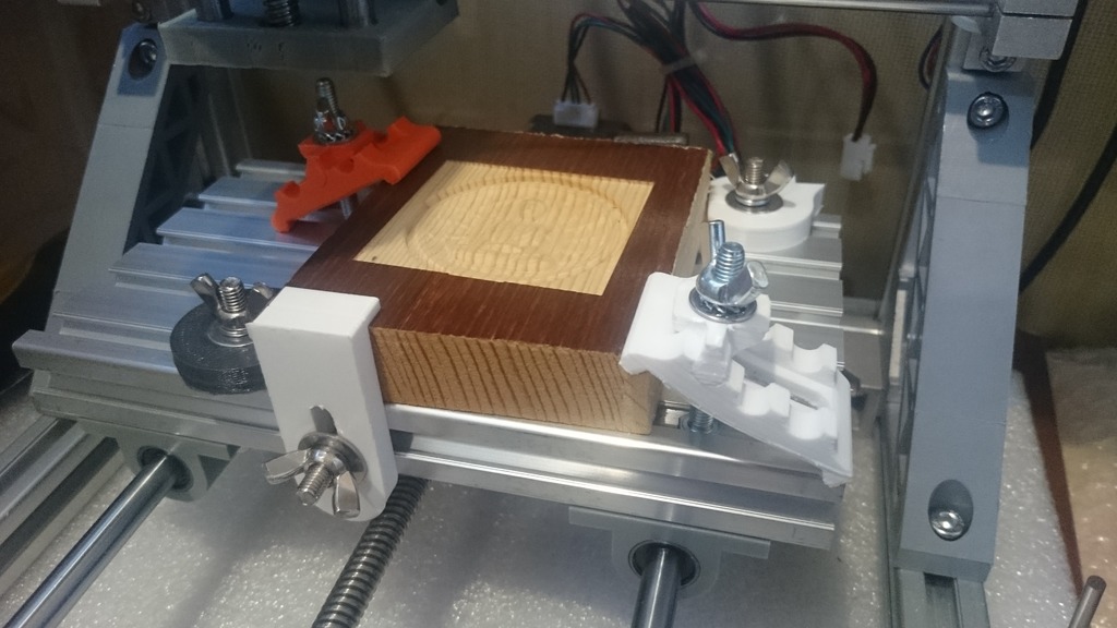 CNC table clamp