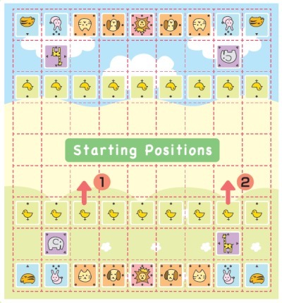 Animal Shogi (Dobutsu Shogi) Board Game