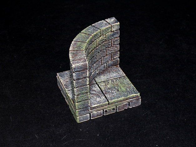 Image of OpenForge 2.0 Cut Stone Curved (Square floor)