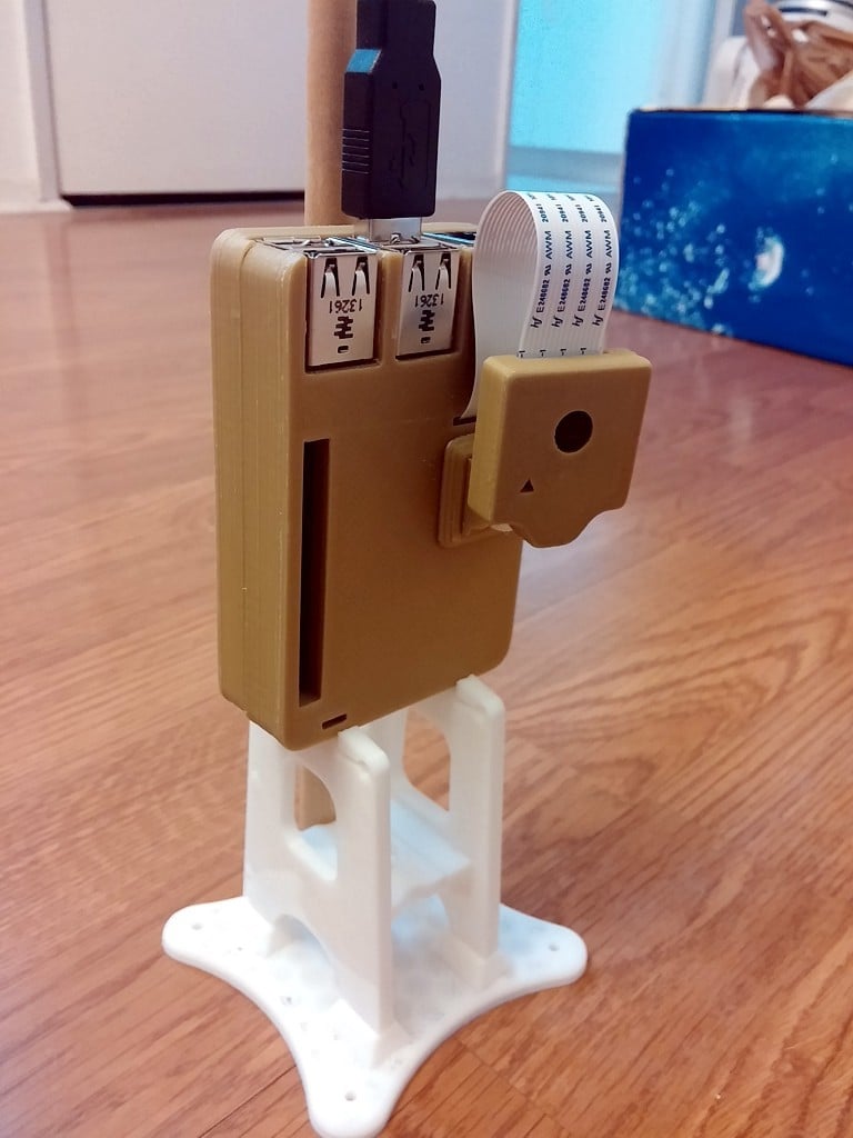 Octopi WiFi Camera Case for Raspberry Pi 2 Model B