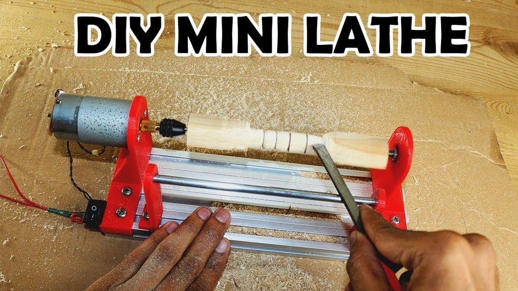DIY MINI LATHE MACHINE