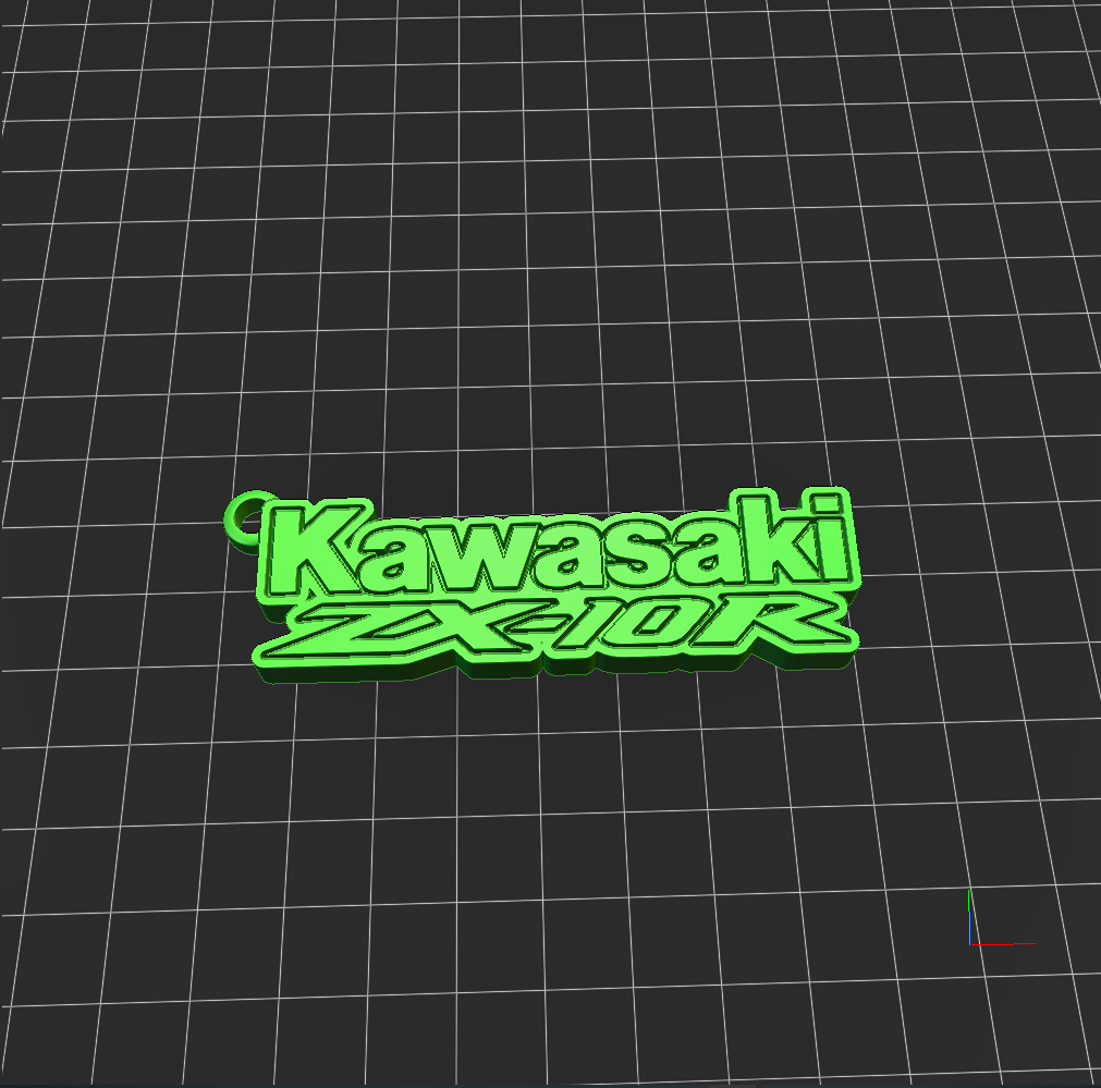 KAWASAKI ZX-10R Keyring
