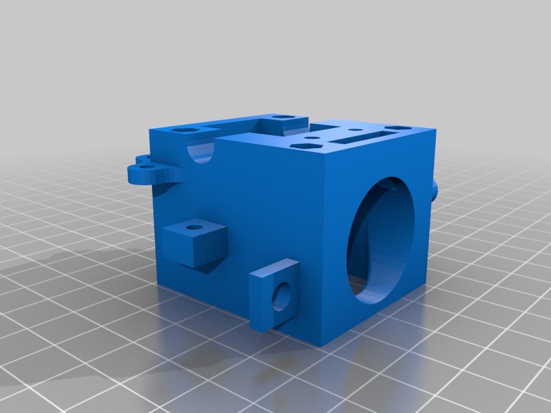 Hot-end mount for Ormerod for a Chinese E3D replika