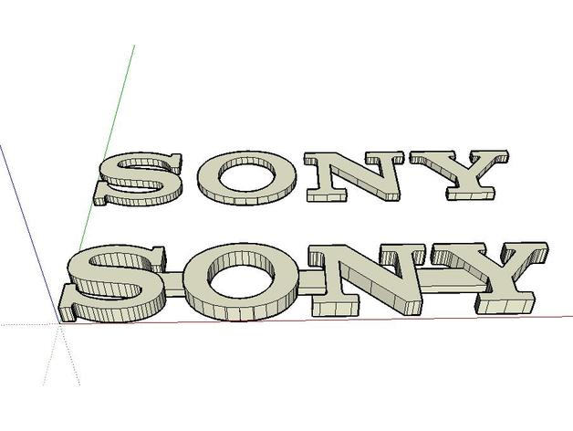 Logo SONY (Taken from original vector)
