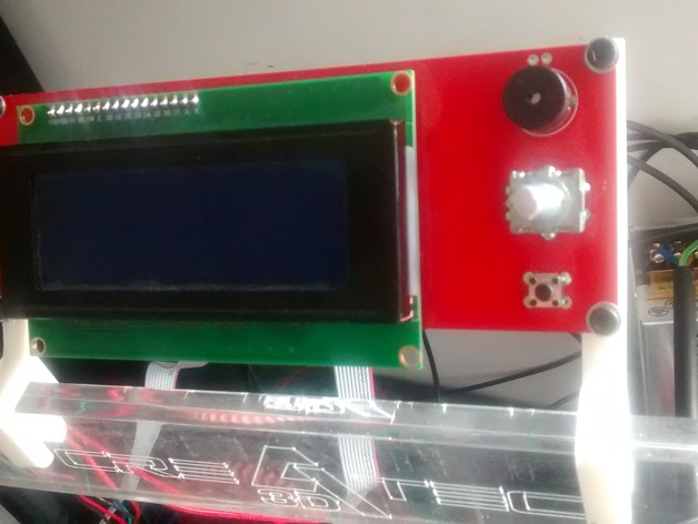 Frame LCD Support
