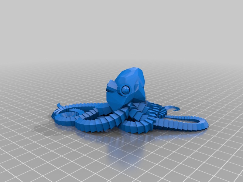 My Customized Plastic Reef #2: Random Octopus Generator v1