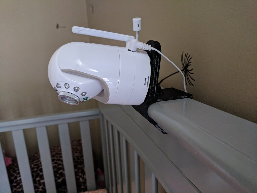 Graco crib camera mount