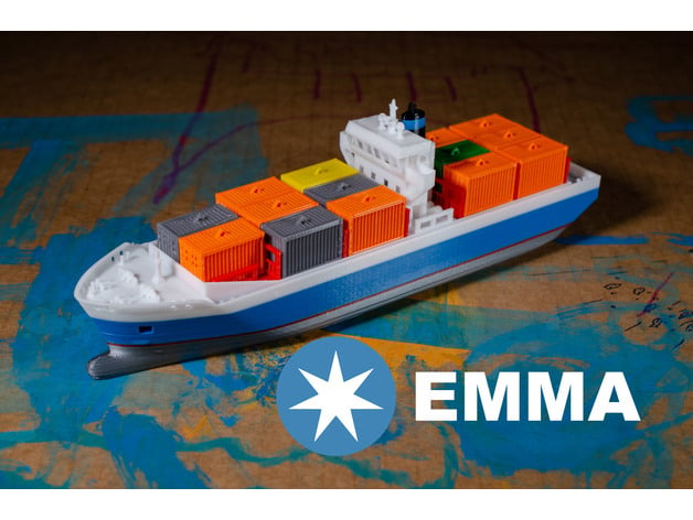 Emma A Maersk Ship