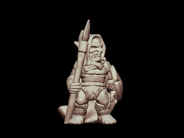 Image of Kyn Finvara Goblin Warrior (28mm/32mm scale)