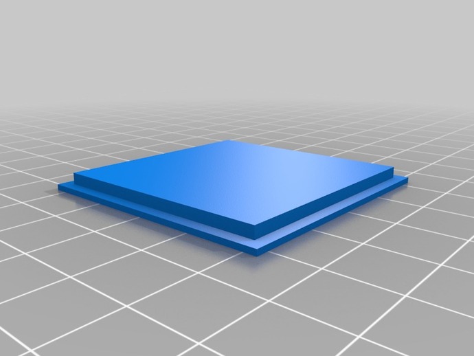 empty base for Square Parts model