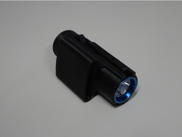 Flashlight Holster for O-Light_S10R_Baton