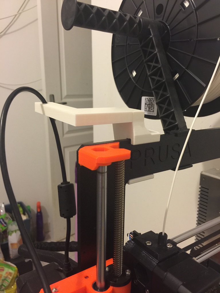 Prusa MK3 USB cable holder for octoprint connection