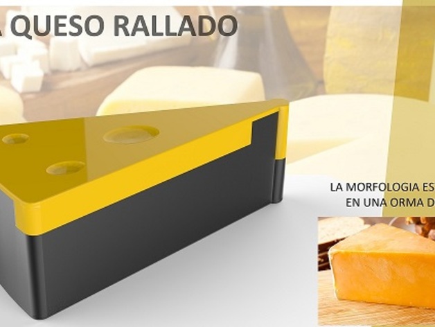 Contenedor para queso rallado /  grated cheese container
