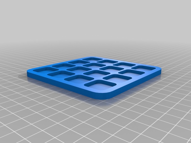 4x4 board for Quarto! game pieces