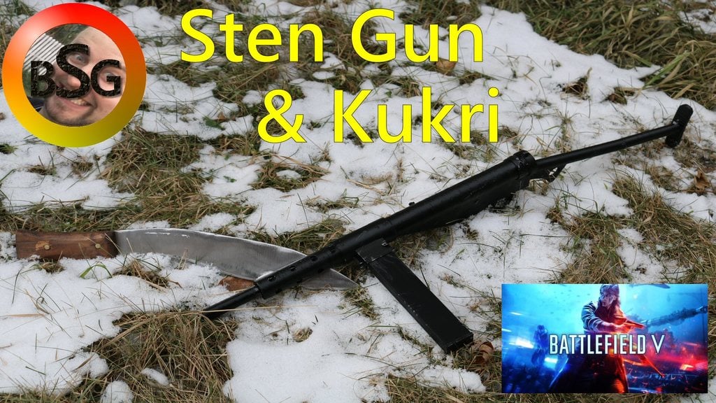 Sten Gun from Battlefield V