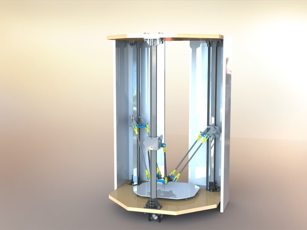 Delta-Pi Reprap 3D Printer