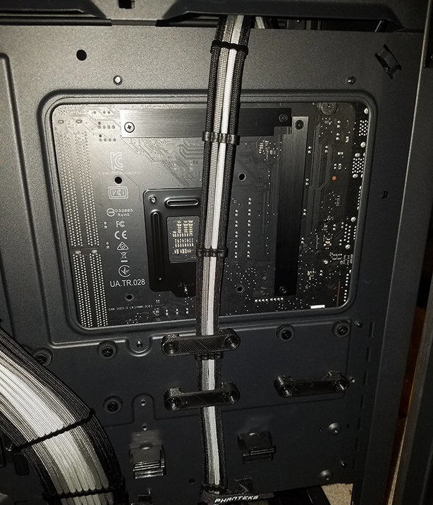 Cable Clamps for Phanteks Evolv X Case