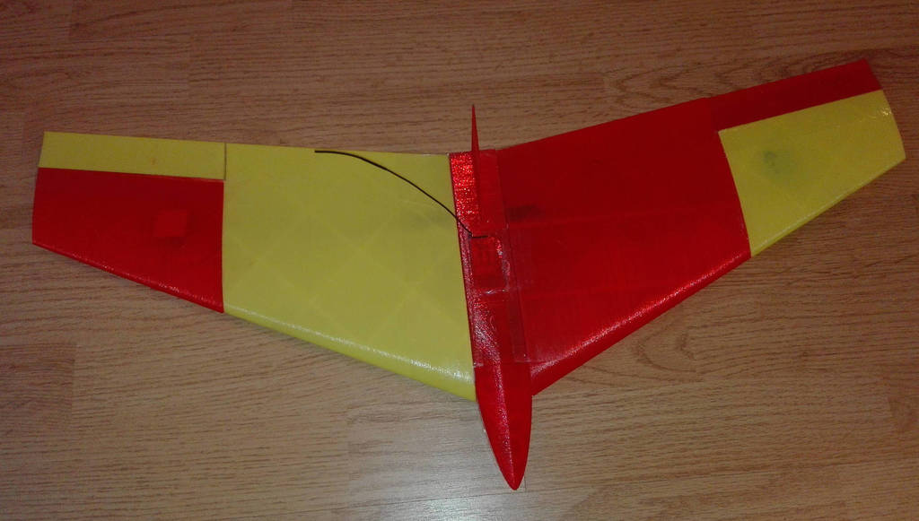 SPEEDY - a 3D-printable RC-Flying-Wing