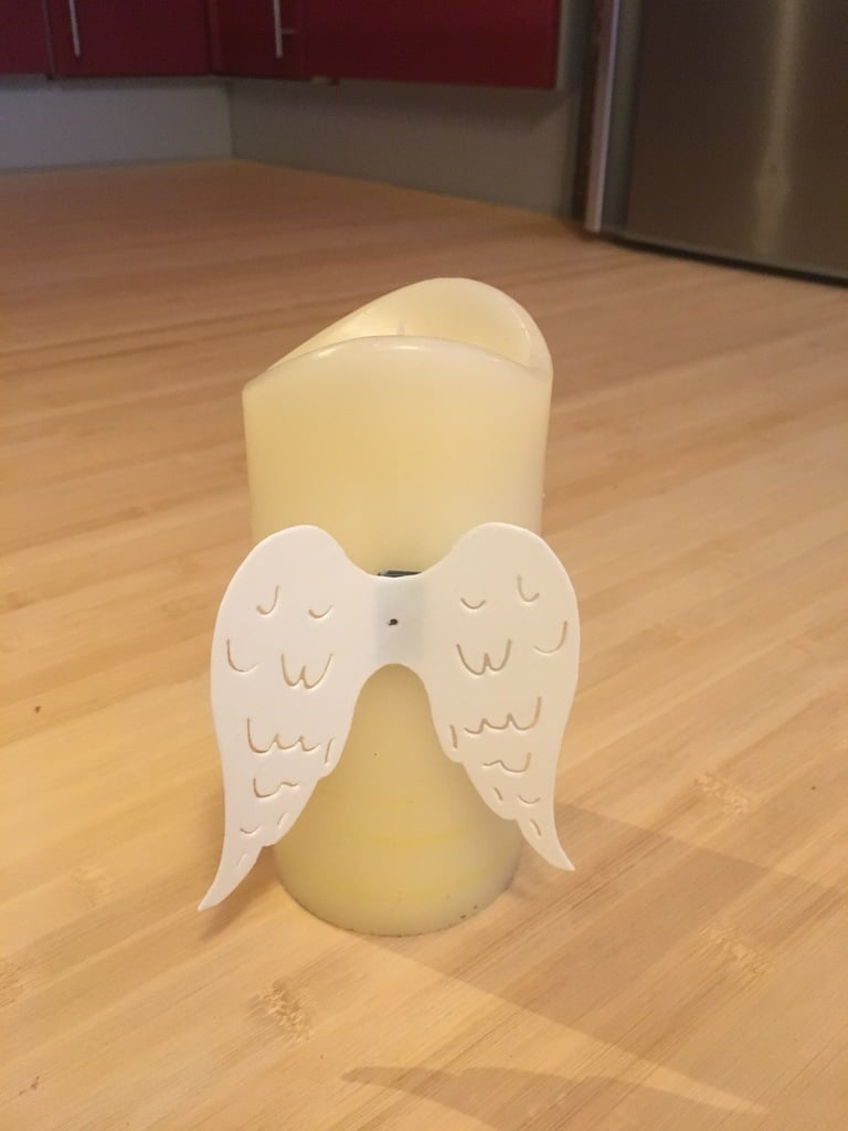 Angel Wings for Candle
