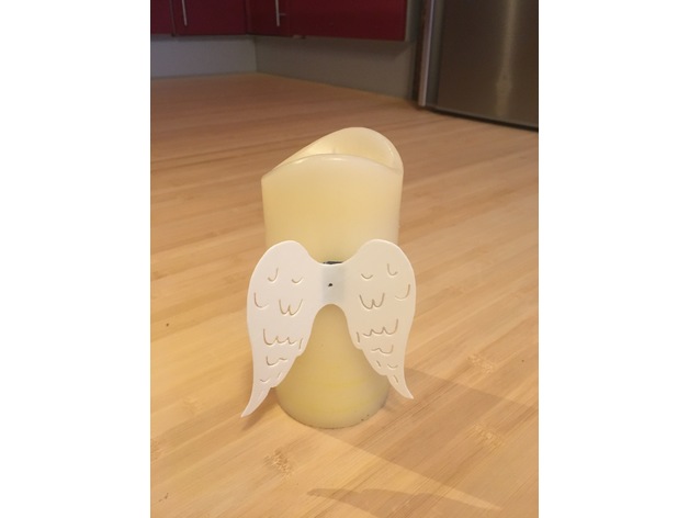 Angel Wings For Candle