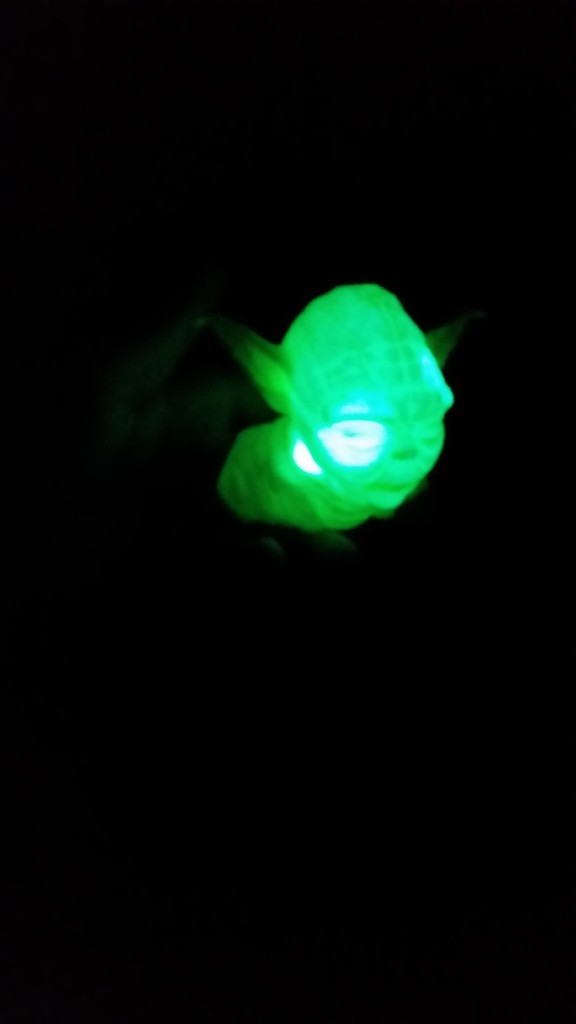 Night Light Yoda head