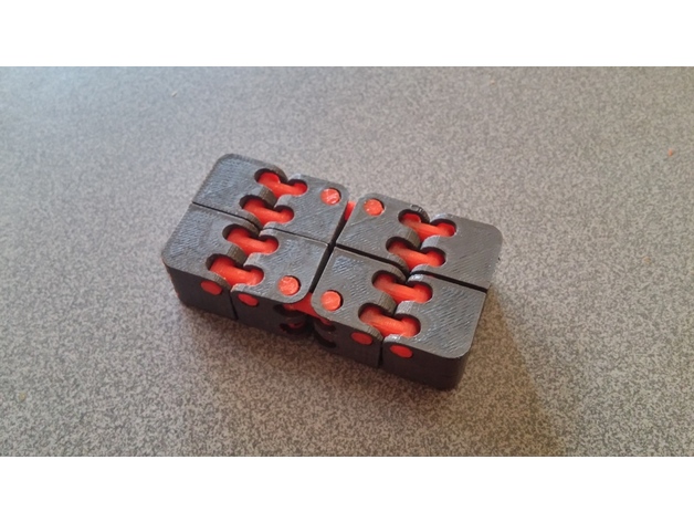 2-Color (Dual Extrusion) Kobayashi Fidget Cube