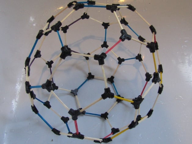 bucky ball space frame joiners