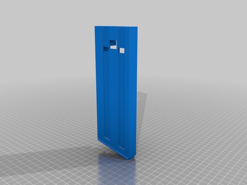 3D printed airsoft mag long version Left side