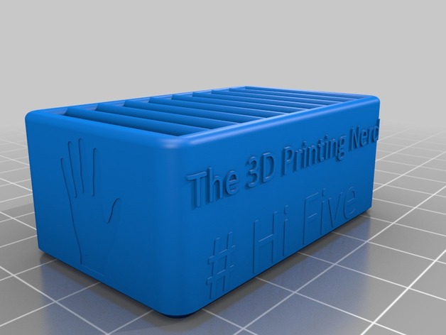 #HIFive_3D_Printing_Nerd_sd_card_holder
