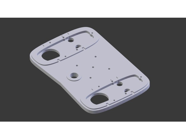 C270 Stereo Mount Plate