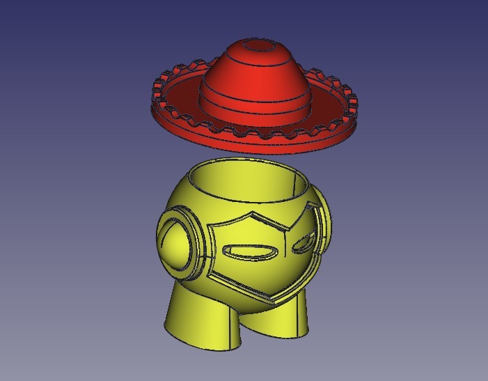 Marvin CUP with Spanish 'charro' hat cap