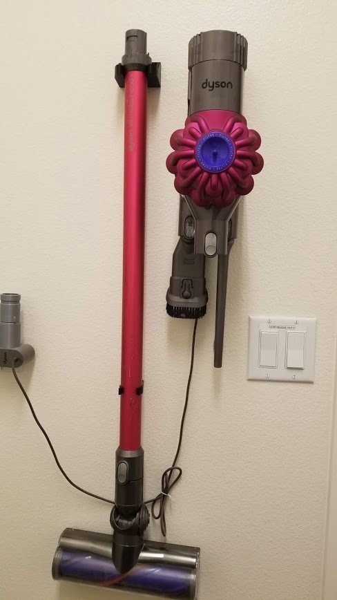 Dyson extension tube Wall holder Remix + Clip