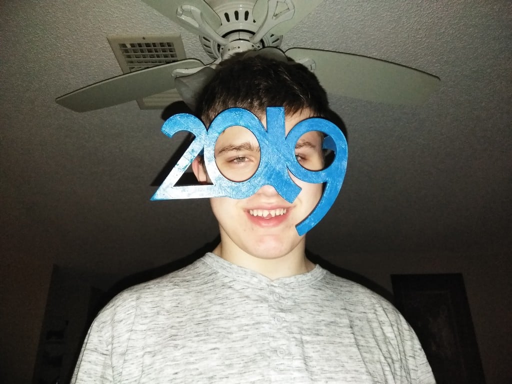 New Years 2019 glasses