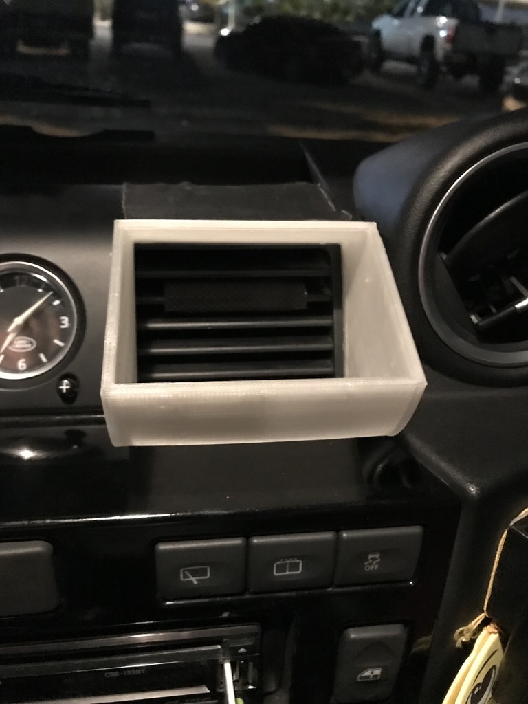 Land Rover Defender Air Vent Redirect
