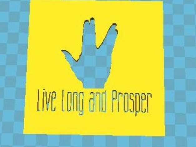 Star Trek - Spock - Live Long and Prosper