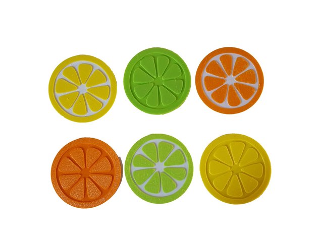 Citrus Fruit Slice Coaster