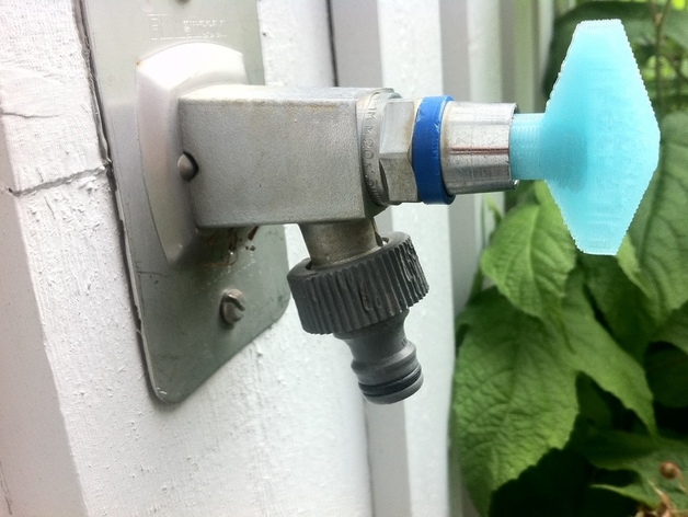 Key for outdoor watering tap