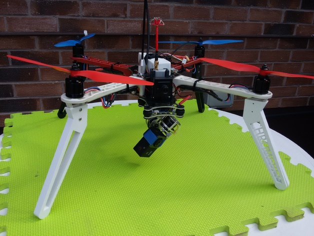 extended leg for F450 size quadcopter